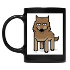 Кружка цветная UV-DTF