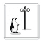 Магнит 6.5 x 6.5 см  'Ибица!'