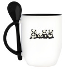 Кружка с ложкой