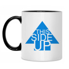 Кружка двухцветная