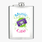 Фляжка стальная