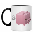 Кружка двухцветная