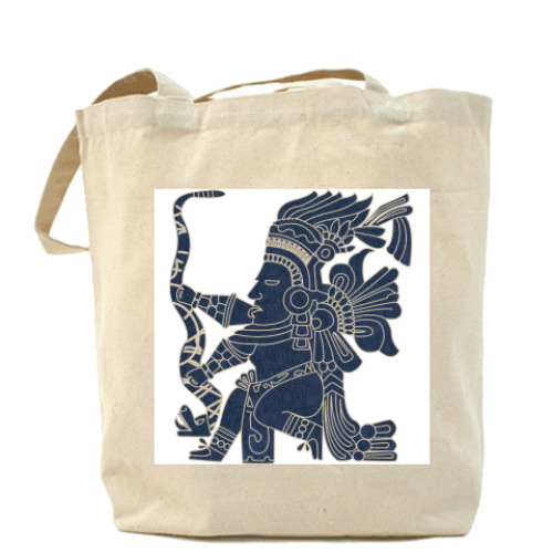 Сумка шоппер с принтом Индеец