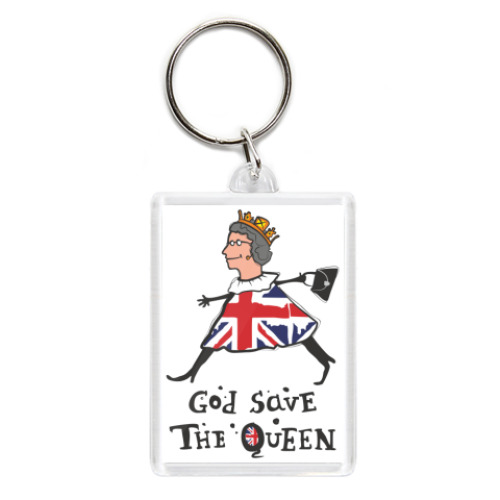 Брелок с принтом  'Королева'