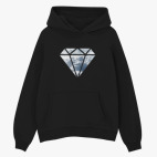 Толстовка худи оверсайз