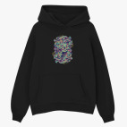 Толстовка худи оверсайз