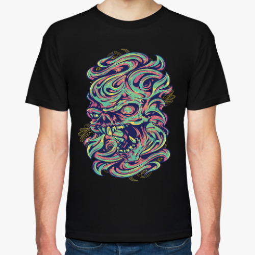 Футболка с принтом Череп