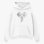 Толстовка худи оверсайз