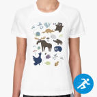 Женская спортивная футболка