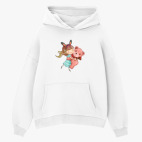 Толстовка худи оверсайз