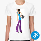 Женская спортивная футболка