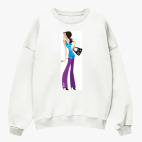 Свитшот оверсайз