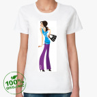 Женская футболка органик