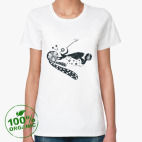 Женская футболка органик