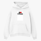 Толстовка худи оверсайз