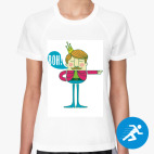 Женская спортивная футболка