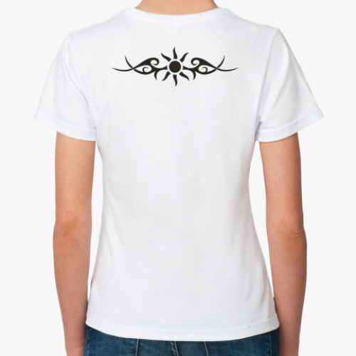 Классическая футболка с принтом Tattoo