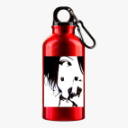 Металлическая бутылка 400 мл UV-DTF