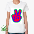 Женская футболка органик