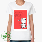 Женская футболка органик