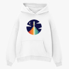 Толстовка худи оверсайз