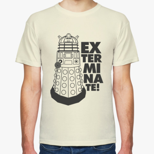Футболка с принтом Exterminate!