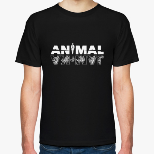 Футболка с принтом Animal