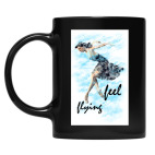 Кружка цветная UV-DTF