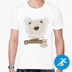 Мужская спортивная футболка