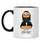 Кружка двухцветная