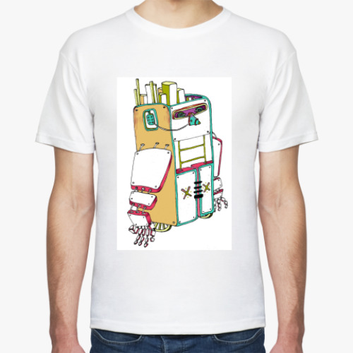 Футболка с принтом Robotic