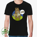 Мужская футболка органик