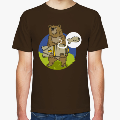 Футболка с принтом BEARBOMBEAR - Медведь с бомбой
