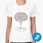 Женская спортивная футболка