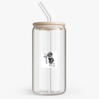 Банка с бамбуковой крышкой