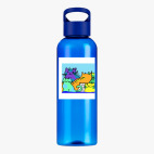 Прозрачная спортивная бутылка