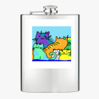 Фляжка стальная