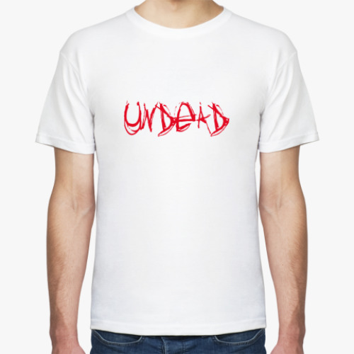 Футболка с принтом Undead