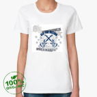 Женская футболка органик