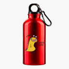 Металлическая бутылка 400 мл UV-DTF