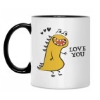 Кружка двухцветная