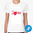 Женская спортивная футболка