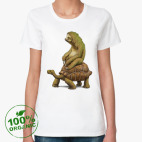 Женская футболка органик