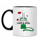 Кружка двухцветная