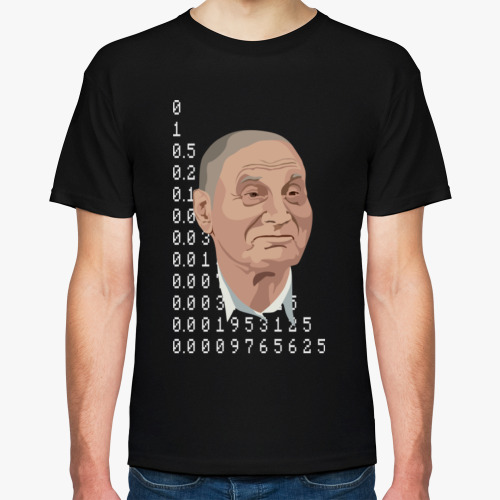 Футболка с принтом ШУЕ Рыбников