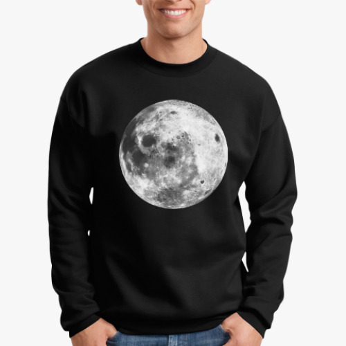 Свитшот с принтом Луна