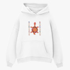 Толстовка худи оверсайз