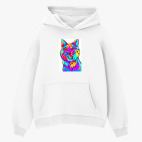 Толстовка худи оверсайз