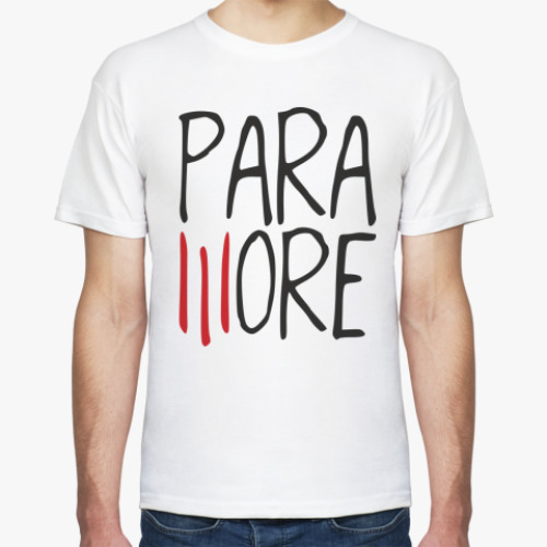 Футболка с принтом Paramore