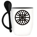 Кружка с ложкой